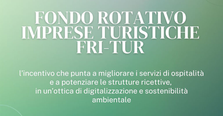 FONDO ROTATIVO IMPRESE TURISTICHE FRI-TUR FB