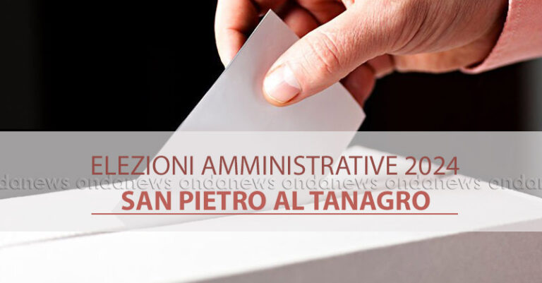 elezioni 2024 SAN PIETRO AL TANAGRO immagine ondanews