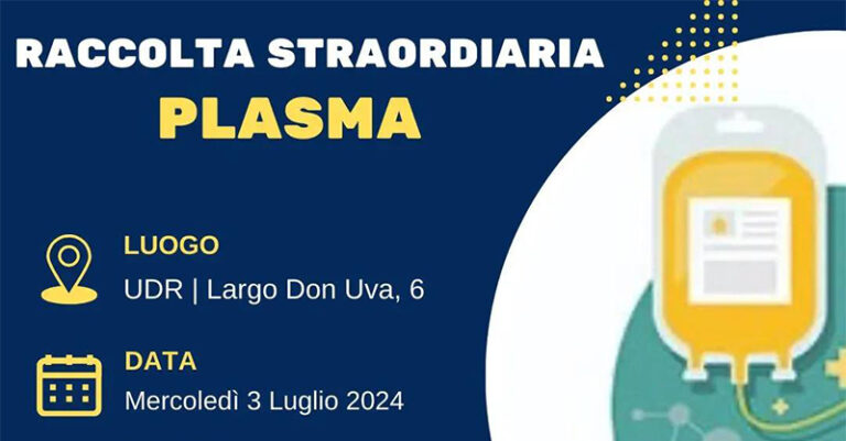 raccolta plasma 3 luglio potenza FB