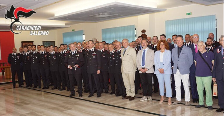 saluto carabinieri del Generale di Divisione FB