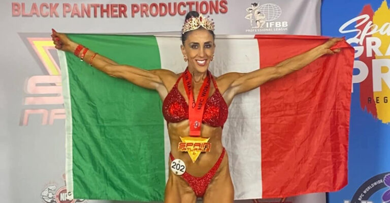 Giusy Sansone -Vallo della Lucania - Campionessa Madrid bodybuilding-FB