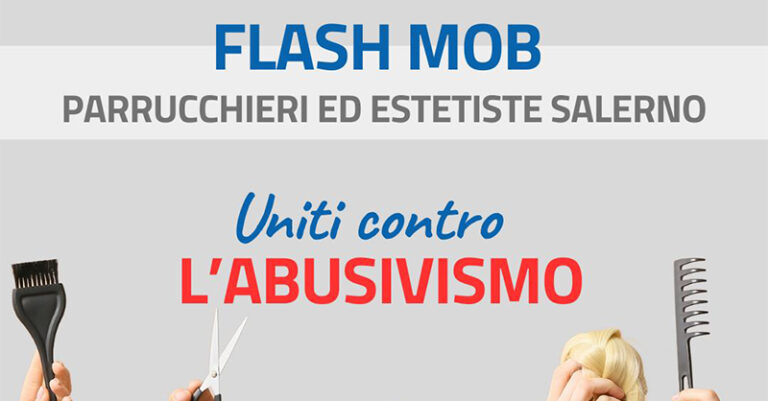 flash mob parrucchieri estetisti salerno FB