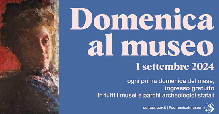 DOMENICA AL MUSEO 1 SETTEMBRE FB