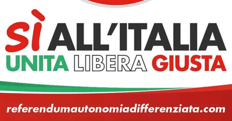 REFERENDUM AUTONOMIA DIFFERENZIATA FB