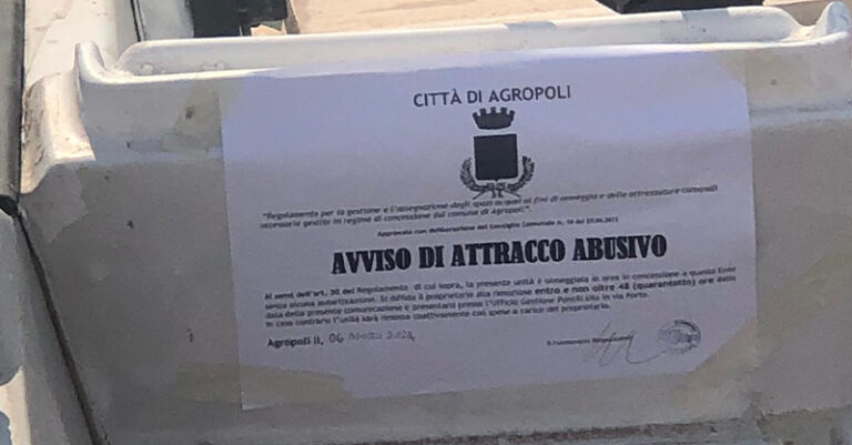 attracco abusivo agropoli fb