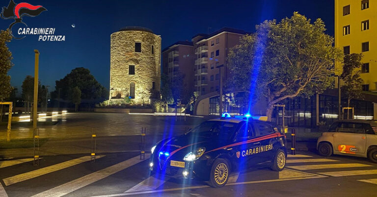 carabinieri potenza 4 agosto 2024 FB