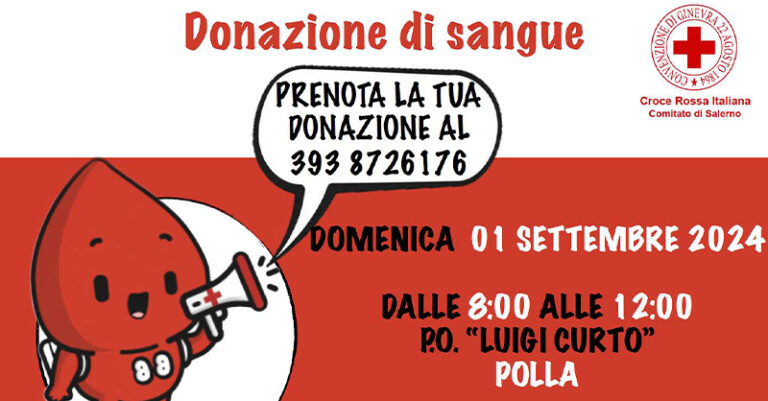 donazione sangue curto 1 settembre FB