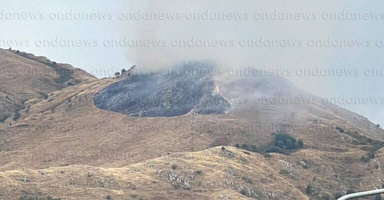 incendio da fulmine teggiano 28 agosto fb