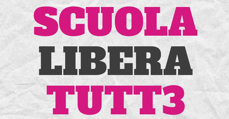 SIT IN POTENZA SCUOLA LIBERA TUTTI