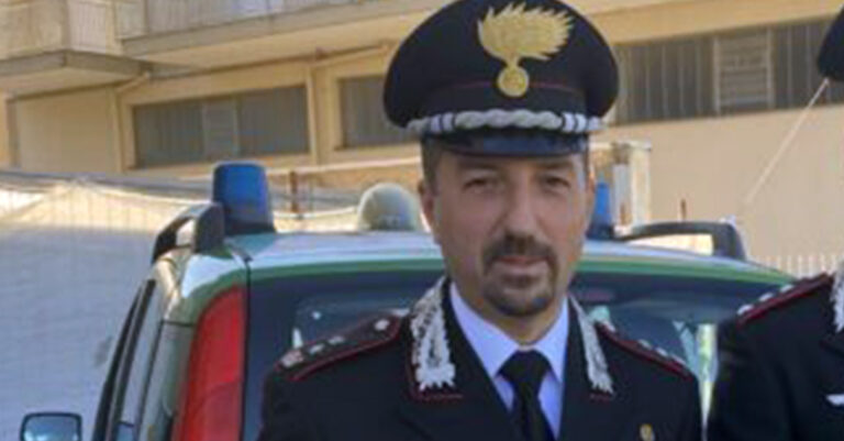 TENENTE COLONNELLO MARCELLO RUSSO CARABINIERI FORESTALI