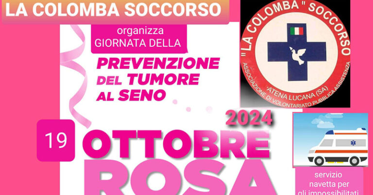 LA COLOMBA SOCCORSO OTTOBRE ROSA FB