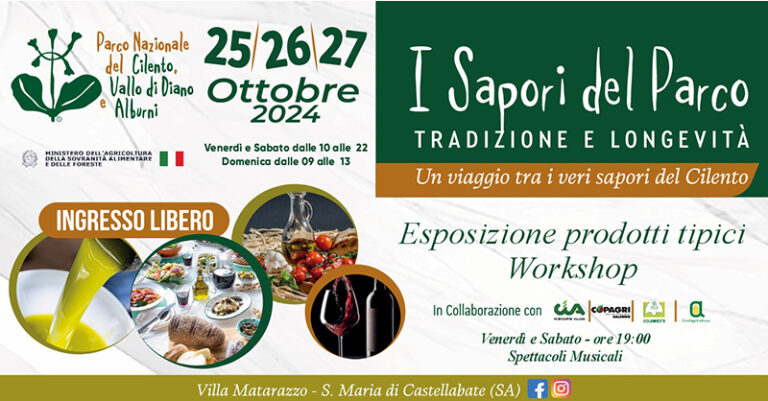 i sapori del parco 25-27 ottobre FB