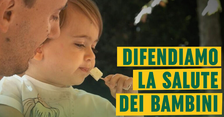 CIBO BAMBINI COLDIRETTI