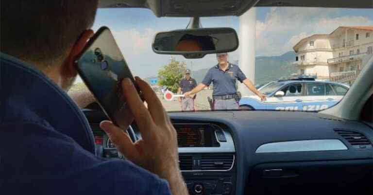 controlli polizia cellulari alla guida