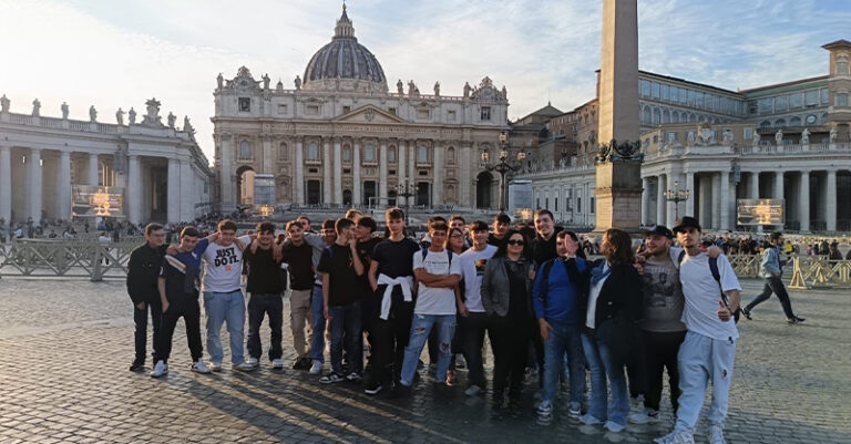 foto alunni cicerone roma 7 novembre