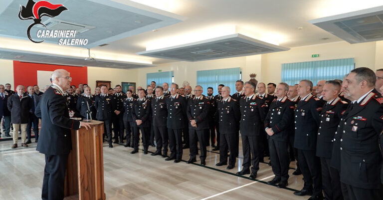 canio giuseppe la gala-in visita al comando provinciale di salerno-FB