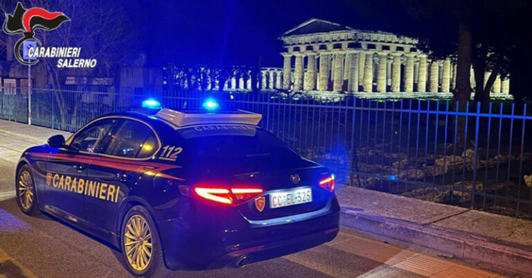 carabinieri paestum