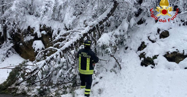 emergenza neve vvf potenza FB